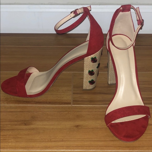DIVA Lounge Shoes - New Red sandals.
